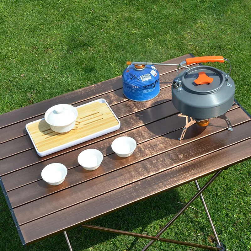 1.1/1.6L Outdoor Kettle Aluminum Alloy Pot Travel Pan Teapot Coffee Tableware Cookware for Hiking Camping Cookware Accessories camping cookware coffee kettle outdoor pot water kettle