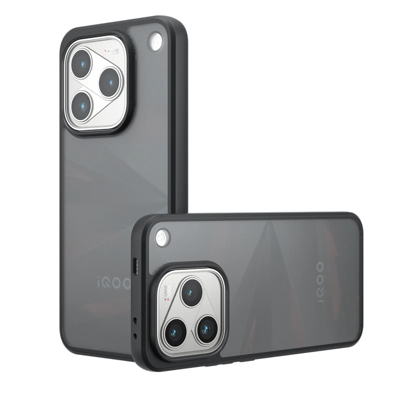Enhanced Matte Hard PC+Soft TPU Shockproof Anti-fingerprint Non-slip Back Case Cover