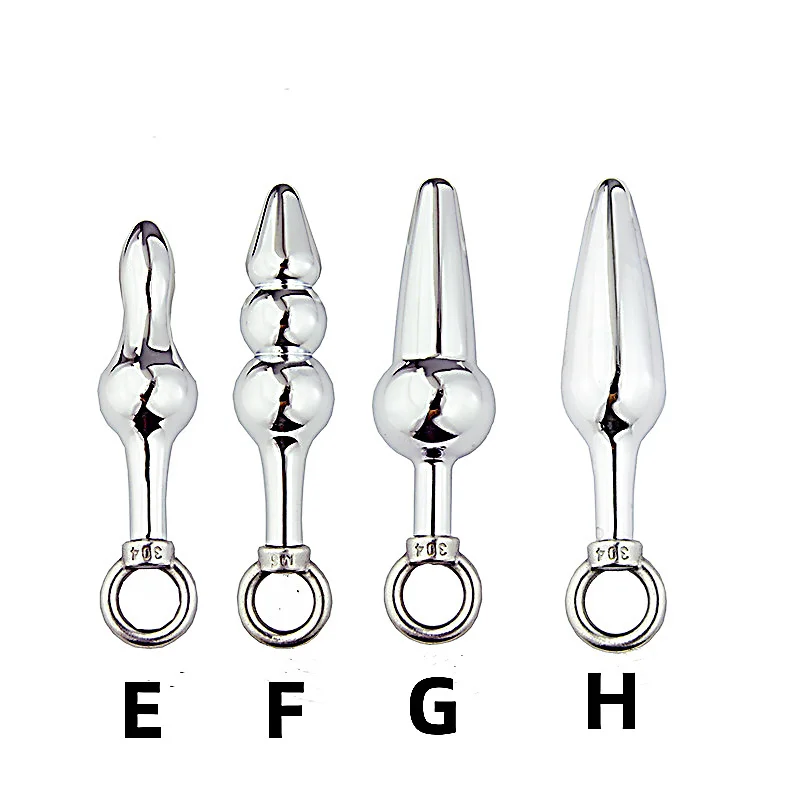Anal Beads Metall Butt-plug Mit Kristallschmuck Für Damen_voghion.com