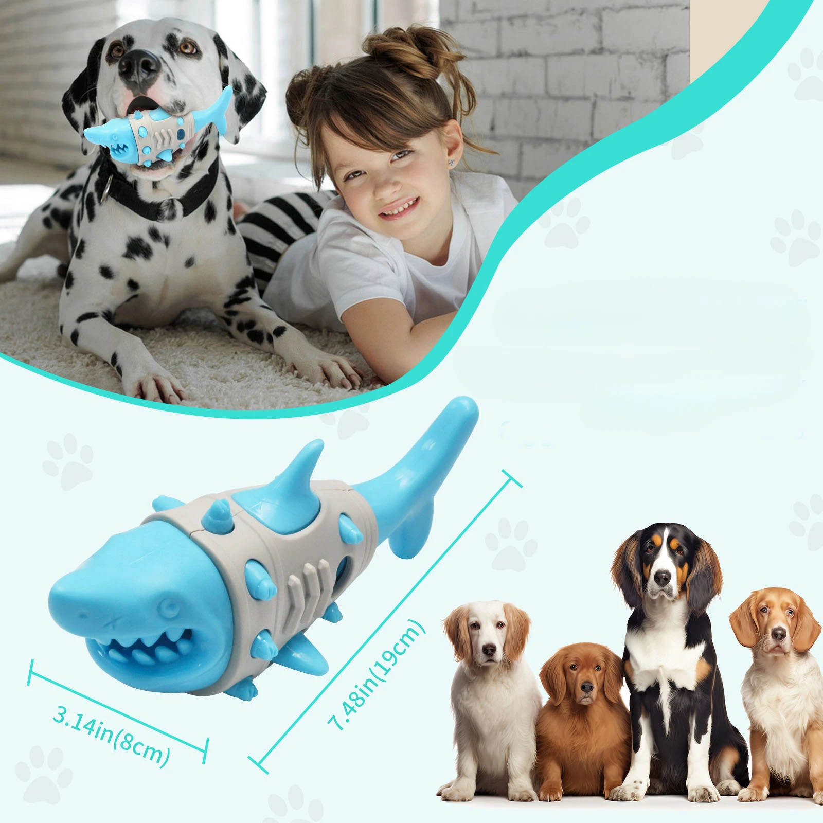 

Искусственная еда, игрушка, модель акулы, игрушка для собаки, устойчивая к укусам, чистка зубов и шлифовка, палочка, товары для домашних животных