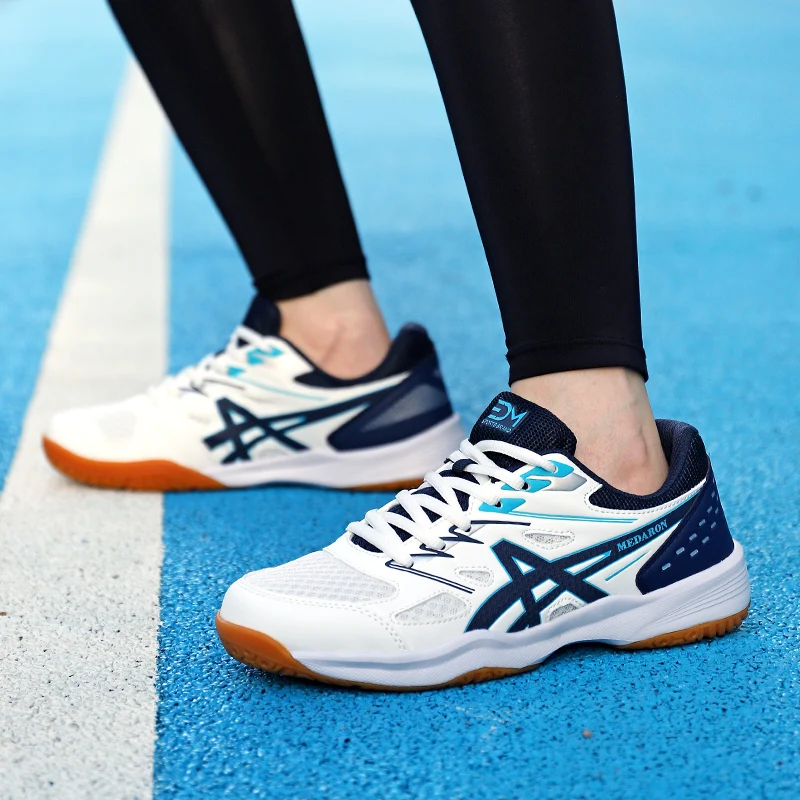 Description Picture 6 of itemNew Mens Badminton Shoes Professional Sports Shoes for Women Breathable Indoor Court Sneakers Volleyball Sneakers Men's Sneakers