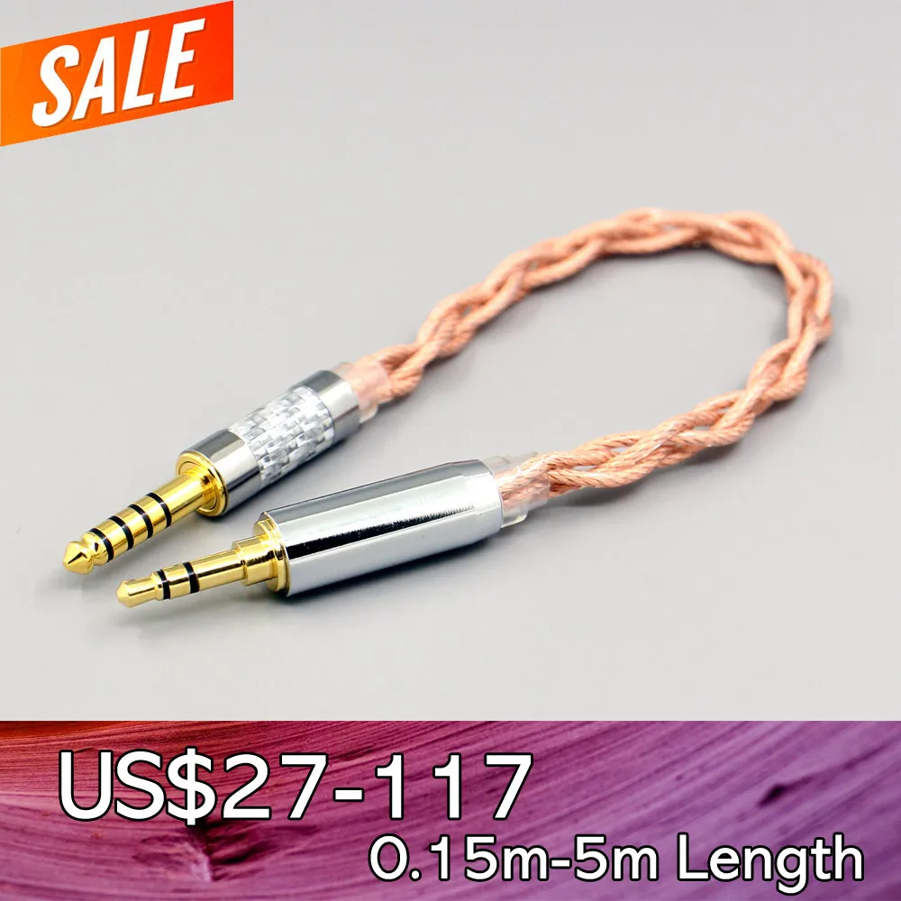

Graphene 7N OCC Shielding Coaxial Mixed Earphone Cable For 3.5m 2.5mm 4.4mm 6.5mm XLR To 4.4mm Male 4Core 1.8mm LN007797