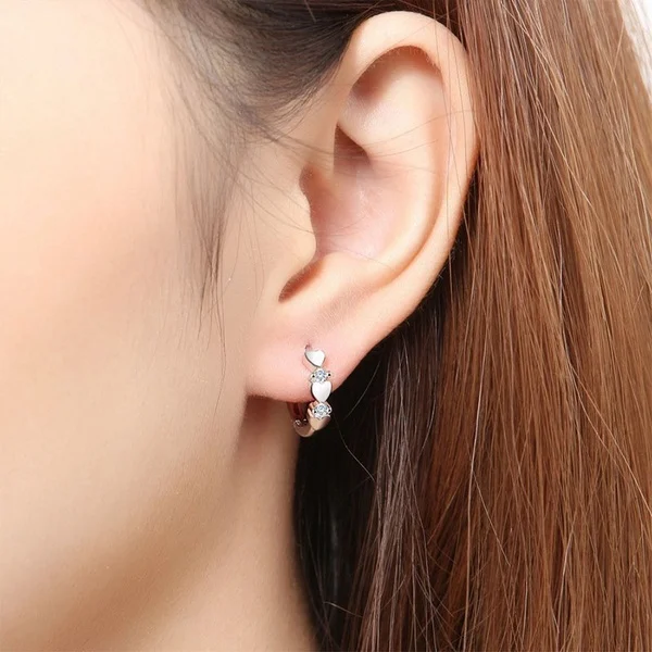 1 Pair Slimming Earrings Love Heart-shaped Earrings Silver Lose Weight Stimulating Acupoints Health Slimming Ear Studs 3 1 Pair Slimming Earrings Love Heart-shaped Earrings Silver Lose Weight Stimulating Acupoints Health Slimming Ear Studs 3