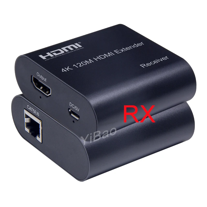 4K HDMI Extender 120M with Loop Audio Vs 1080p 60m Extender Over Single CAT5e/6