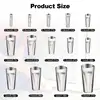 Silicone Cartridge Tips Stainless Steel Replacement Caulking Nozzle Tips Finisher Effective Versatile Sealant Finishing Tool For 6
