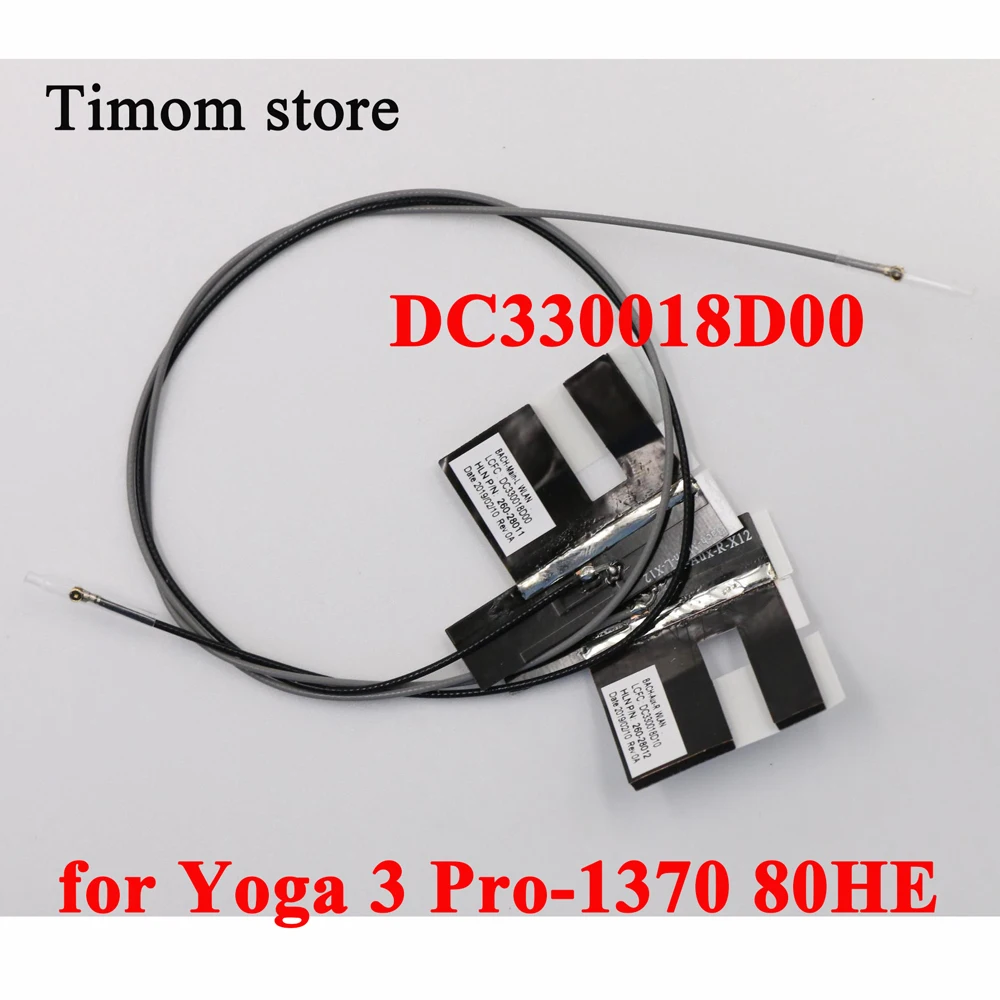 

DC330018D00 FOR Yoga 3 Pro-1370 80HE Lenovo Laptop Antenna R+L Cable FRU P/N 5A30G97354 5A30G97368