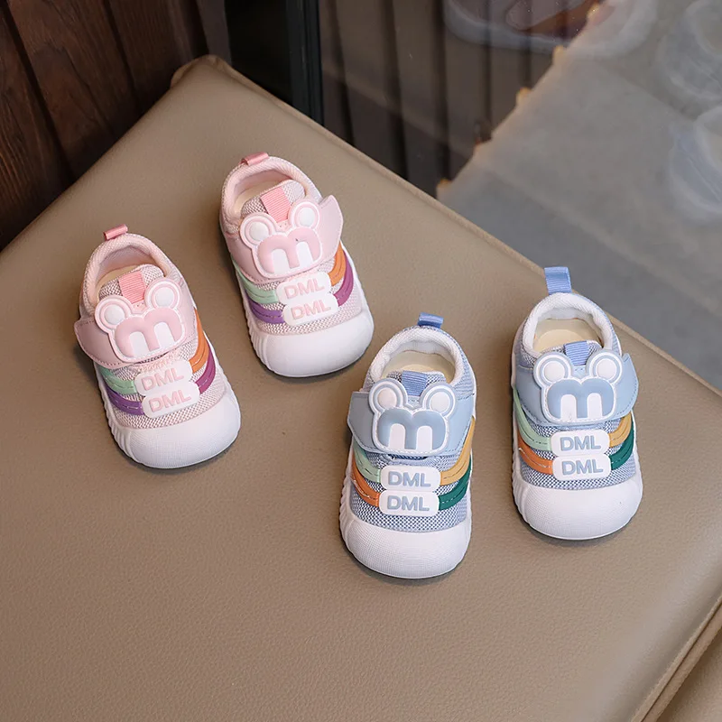Baby Shoes 2024 Autumn Soft-soled Toddler Shoes for Girls and Children Sneakers Baby Shoes Functional Shoes for Men Mother Kids 2