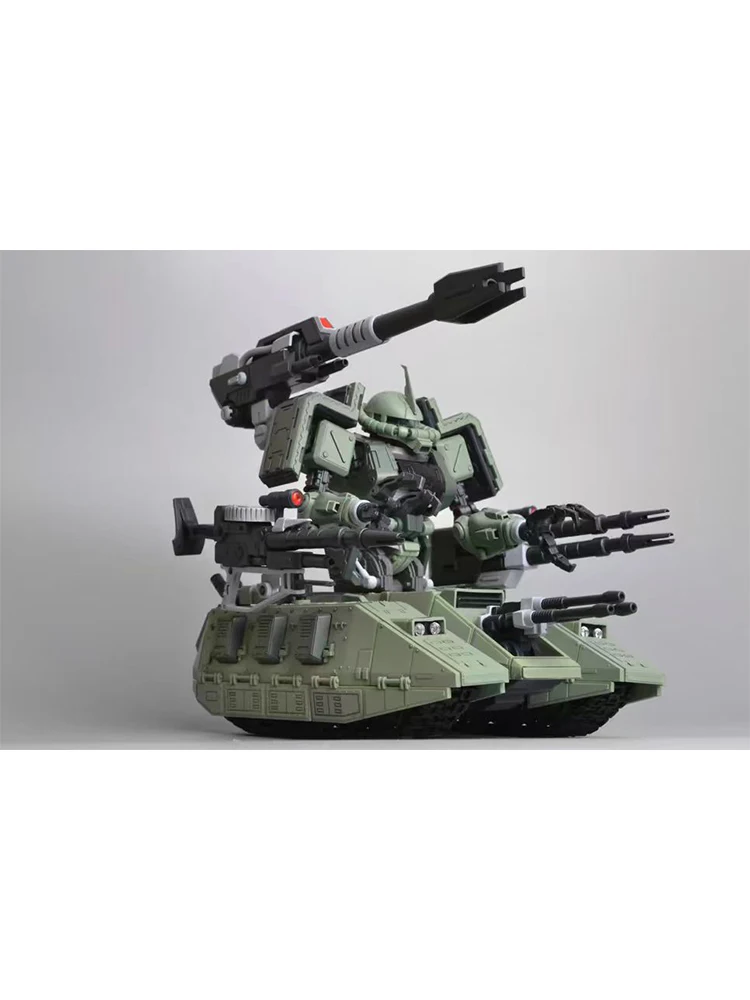 在庫ありモーターキング Mk 1/100 Ms-06V グリーンザク戦車組立キット