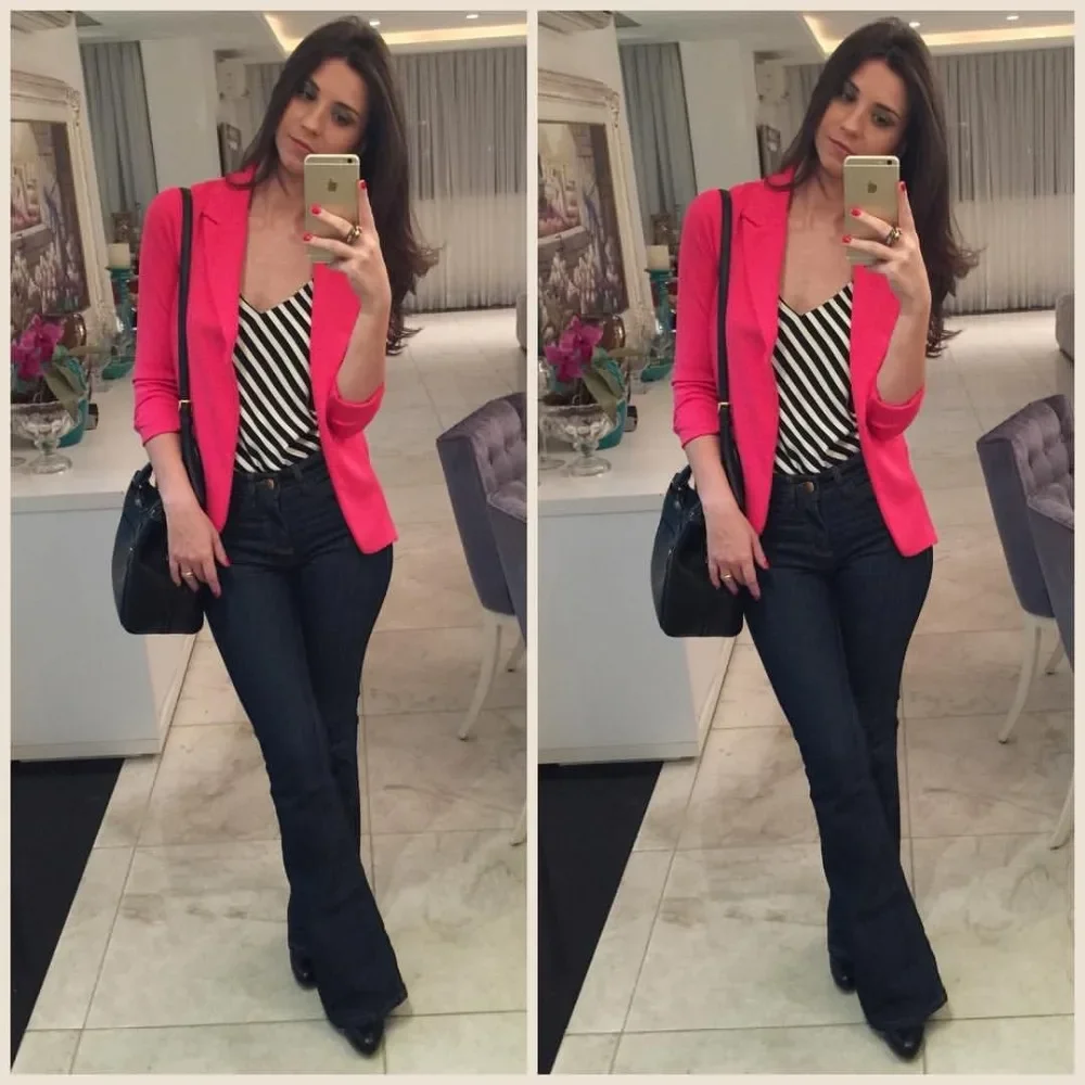Green Simple Slim Casual Office Blazer 2024 Women Solid Color Buttonless Plus Size Blazer Spring Autumn Wear Fashion Jacket Work