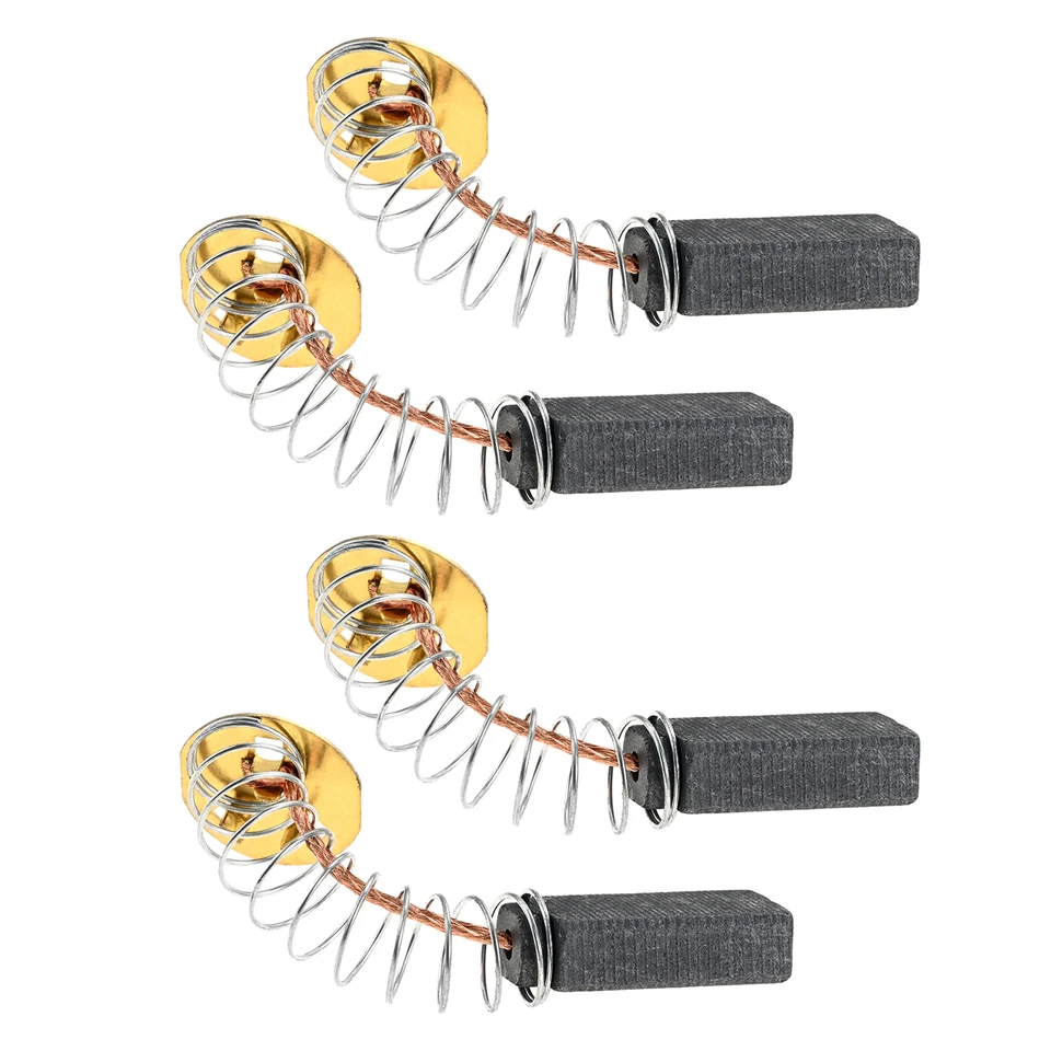 DeWalt Power Tool Carbon Motor Brushes - 4-Piece Set Compatible With Multiple Saw Models