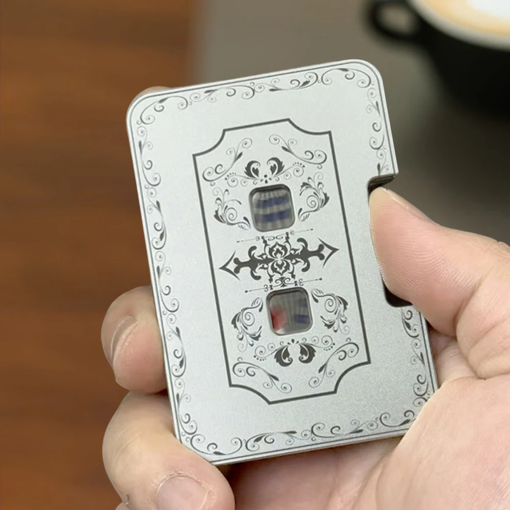 Novelty Mechanical Dices Spinners Game Toys Metal Press Fidgets Present For Friends Family For Anxiety Relief Stress Relief Toy