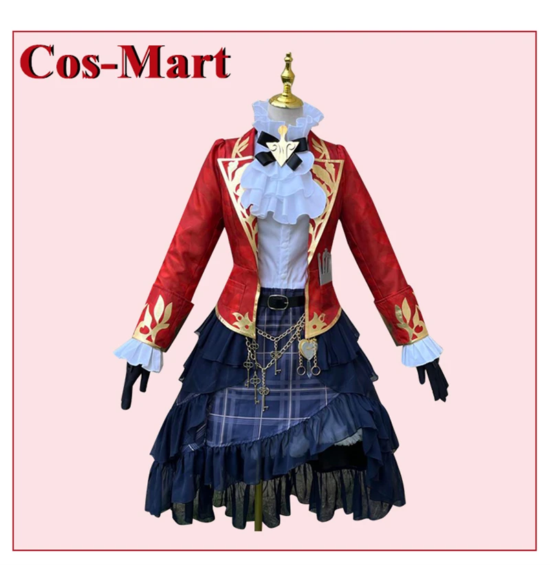 

Cos-Mart Game Identity V Tracy Reznik Mechanic Cosplay Costume Role Play Clothing Anime Heart lock