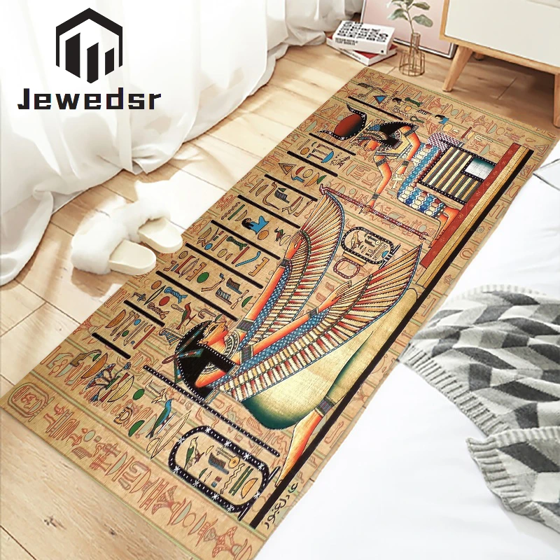 Ancient Egypt Print Doormat Entrance Door Floor Carpets Bathroom Mat