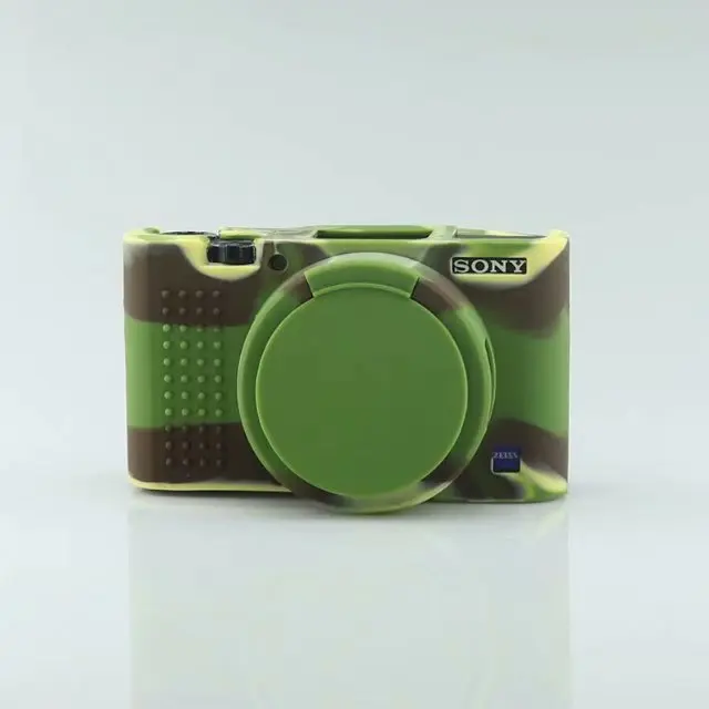 Soft Camera Case For Sony RX100 III IV V VI RX100 VII ZV1 ZV-E10 Rubber Protective Body Cover bag Skin Camera Protector Frame camera case