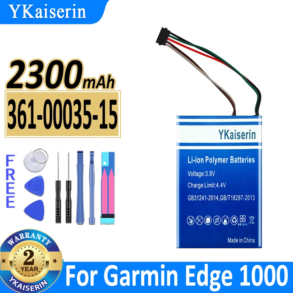 Batterie De Remplacement Pour Garmin 361-00035-01 - 930mAh, Li-ion, 3.7V - Marque Vhbw