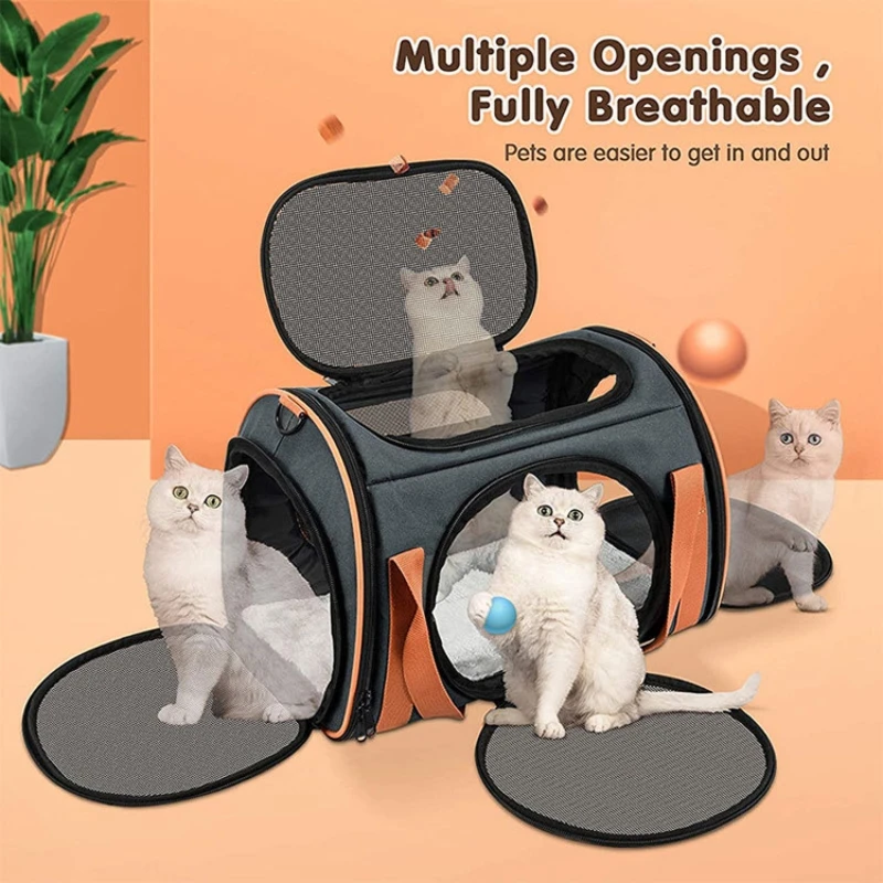 New Pet Portable Four-Sided Air Travel Case