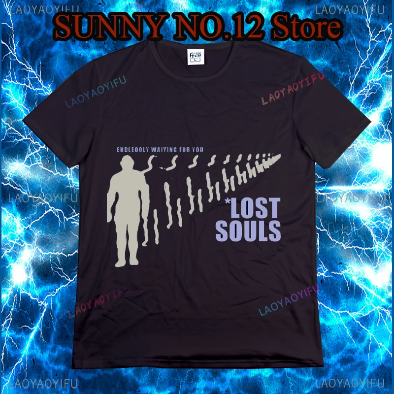 

Футболка мужская оверсайз в стиле хип-хоп, винтажная тенниска с рисунком иллюзии, уличная одежда с надписью Y2k, топы в стиле Харадзюку