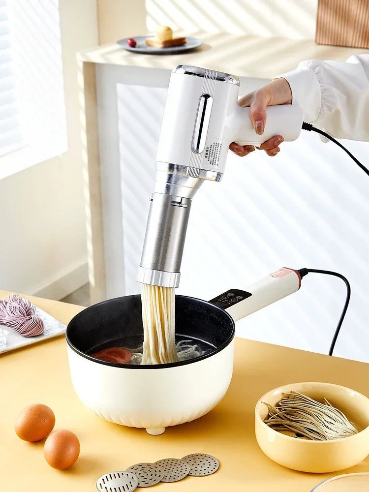 *Stainless steel handheld noodle machine household portable noodle machine gun automatic small