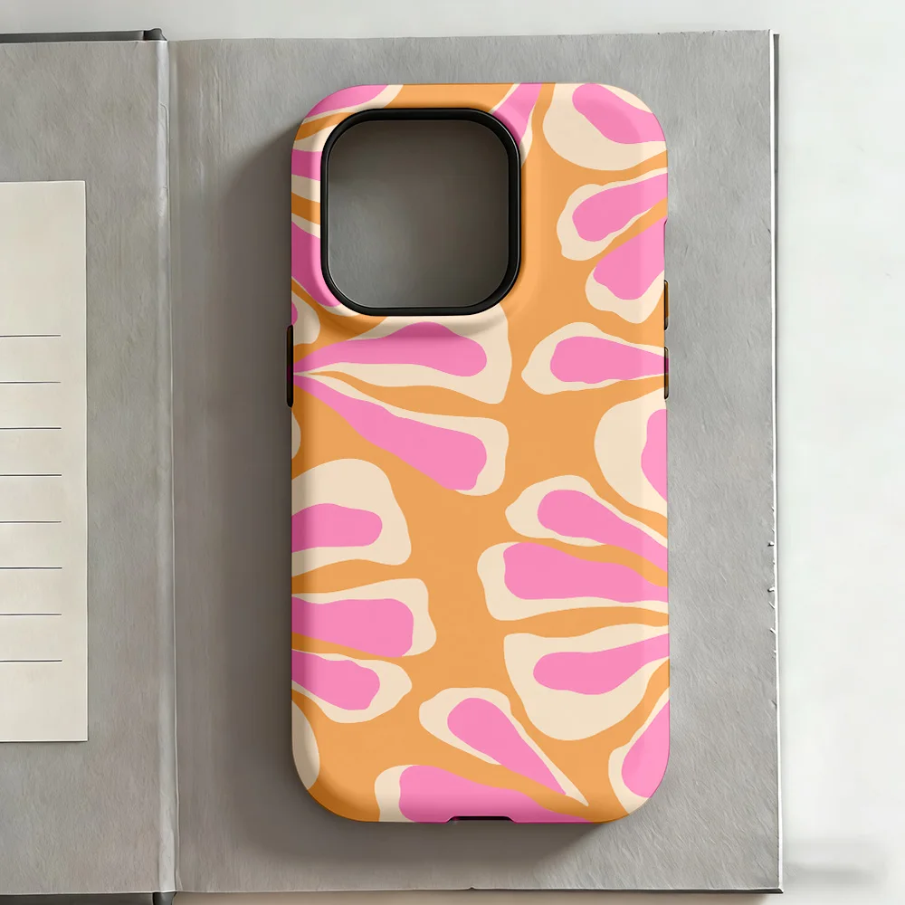 Almond Latte Luxury Double-Layer Phone Case