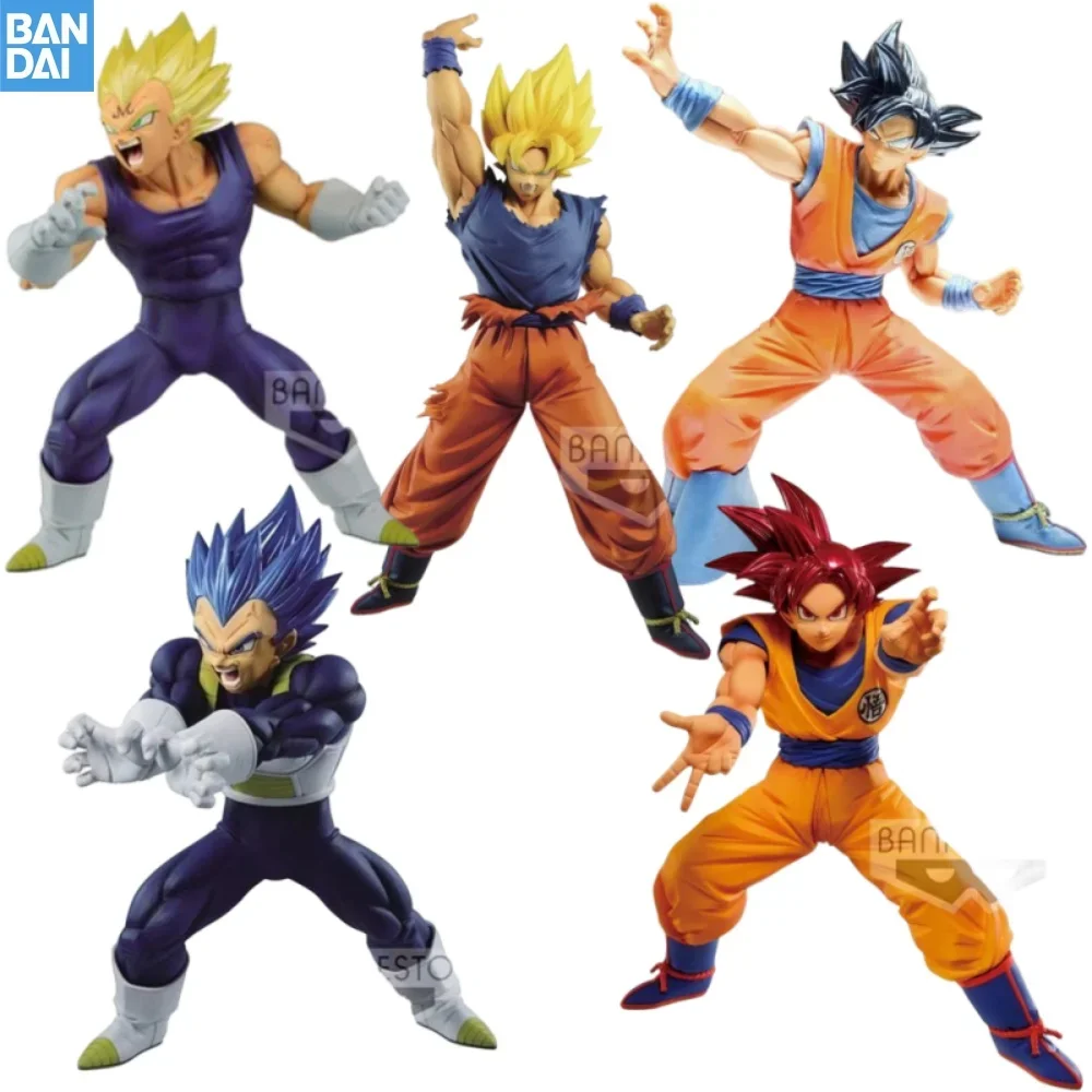 

Bandai Dragon Ball Anime Original Genuine Son Goku Vegeta IV MAXIMATIC Action Figure Toys for Christmas Collectible Model Gifts