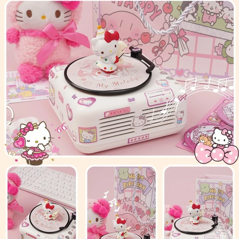 子供のためのかわいいサンリオのハローキティBluetooth cd