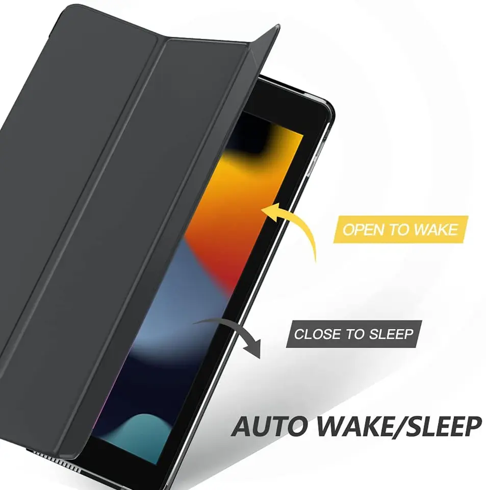 Cassa Magnetica Per iPad 10.2 9/8/7a Generazione 2021 2020 2019 Smart Cover Con Funzione Auto Sleep Wake (Rosa