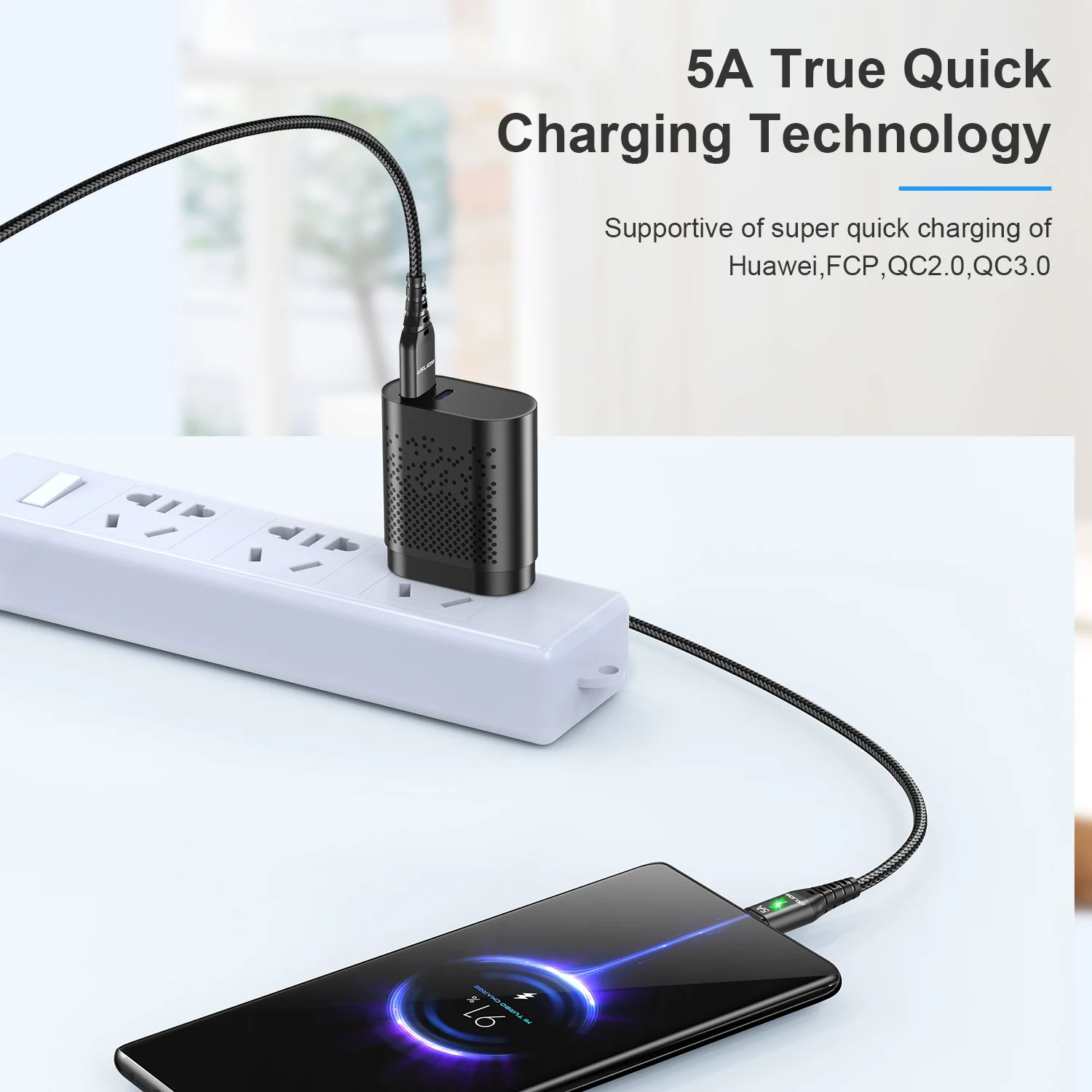 Рисунок 2 - USLION 5A USB Type C кабель мобильный