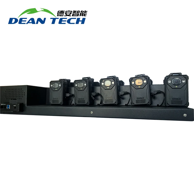 

Dean integrated design body worn camera charging time update data management multi functional docking station