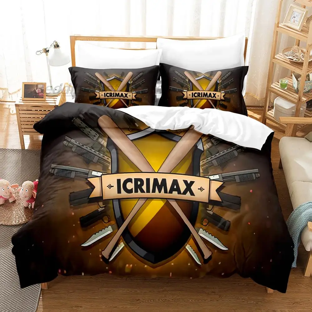 Icrimax Bedding Set Single Twin Full Queen King Size Bed Set Aldult Kid Bedroom Duvetcover Sets 3D Print Icrimax 2022