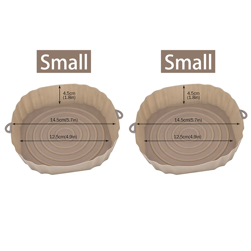 Brown-Small-2PCS