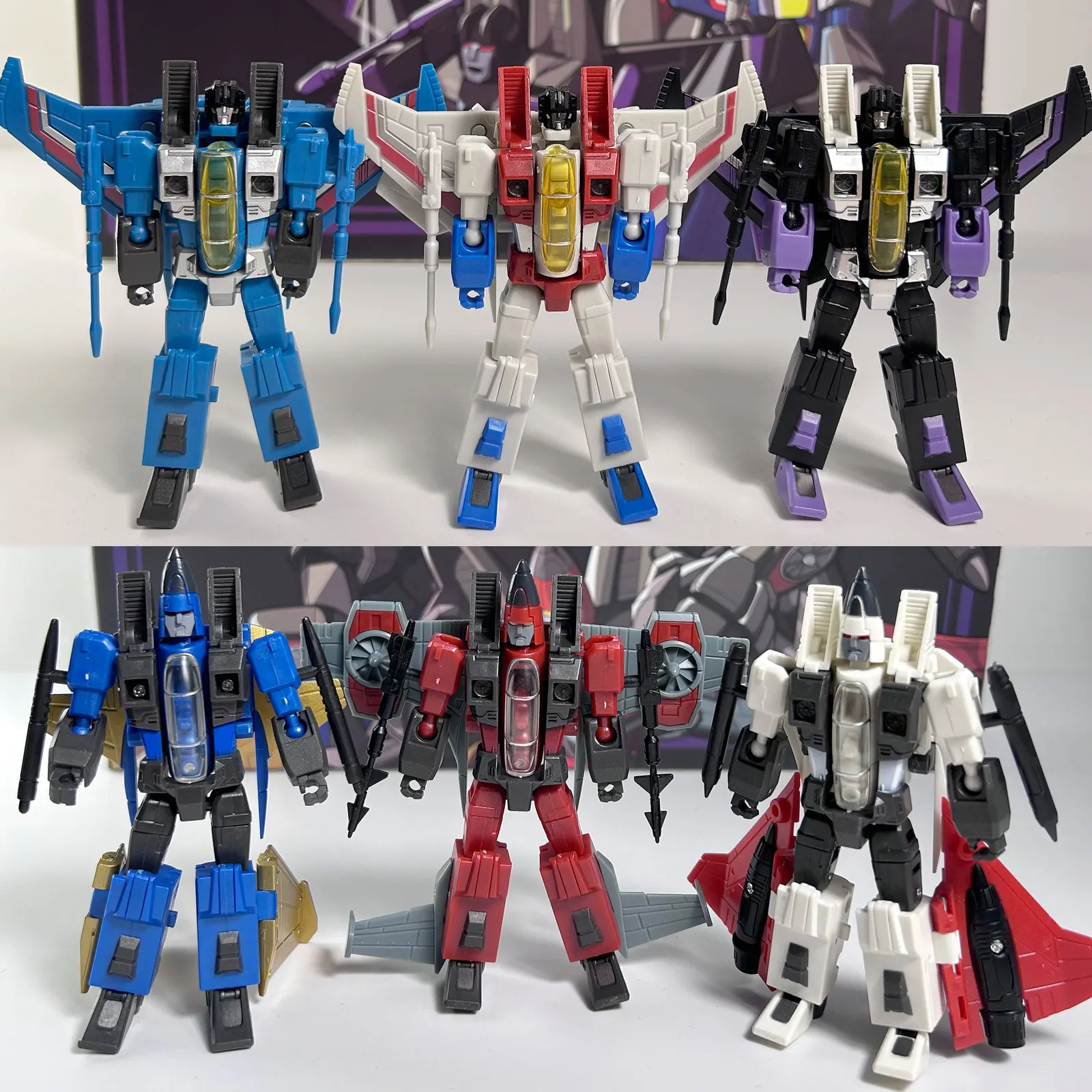 Карманные игрушки-трансформеры PT PT-F15 PT F15 starcry Skywarp Thundercracker KO MP, экшн-фигурка робота