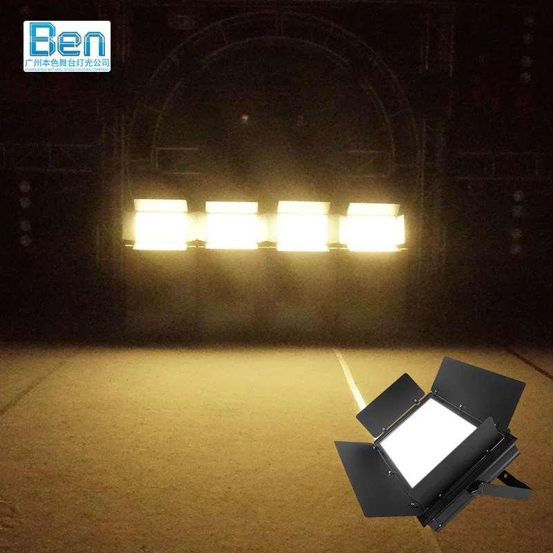 Led Stage Studio Light Flat Panel Video Lights Dmx Surface Soft Light Stage Effect Lighting Per Party Night Club Meeting Project