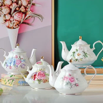 Noble Ceramic Teapot & Teacup Set 1
