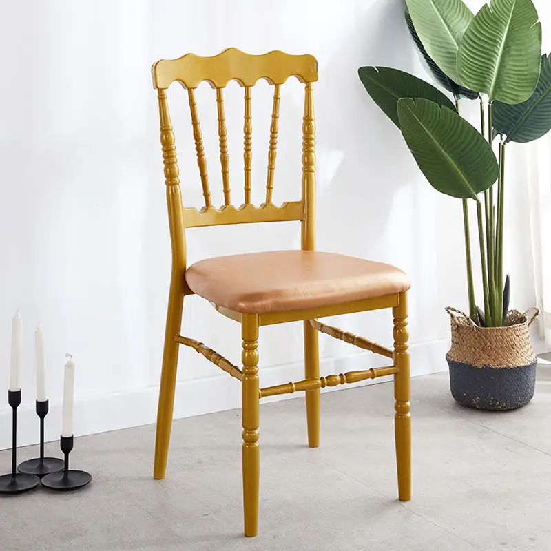 4 Pcs Ergonomic Chair Carnival Chairs Luxury Event Furniture Reception Elegant Parties Party Sillas De Comedor Salon Wedding