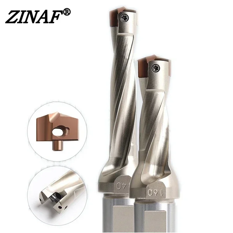 3D 5D 8D 10D diameter 10-31.00mm JCD crown drill Twist drill