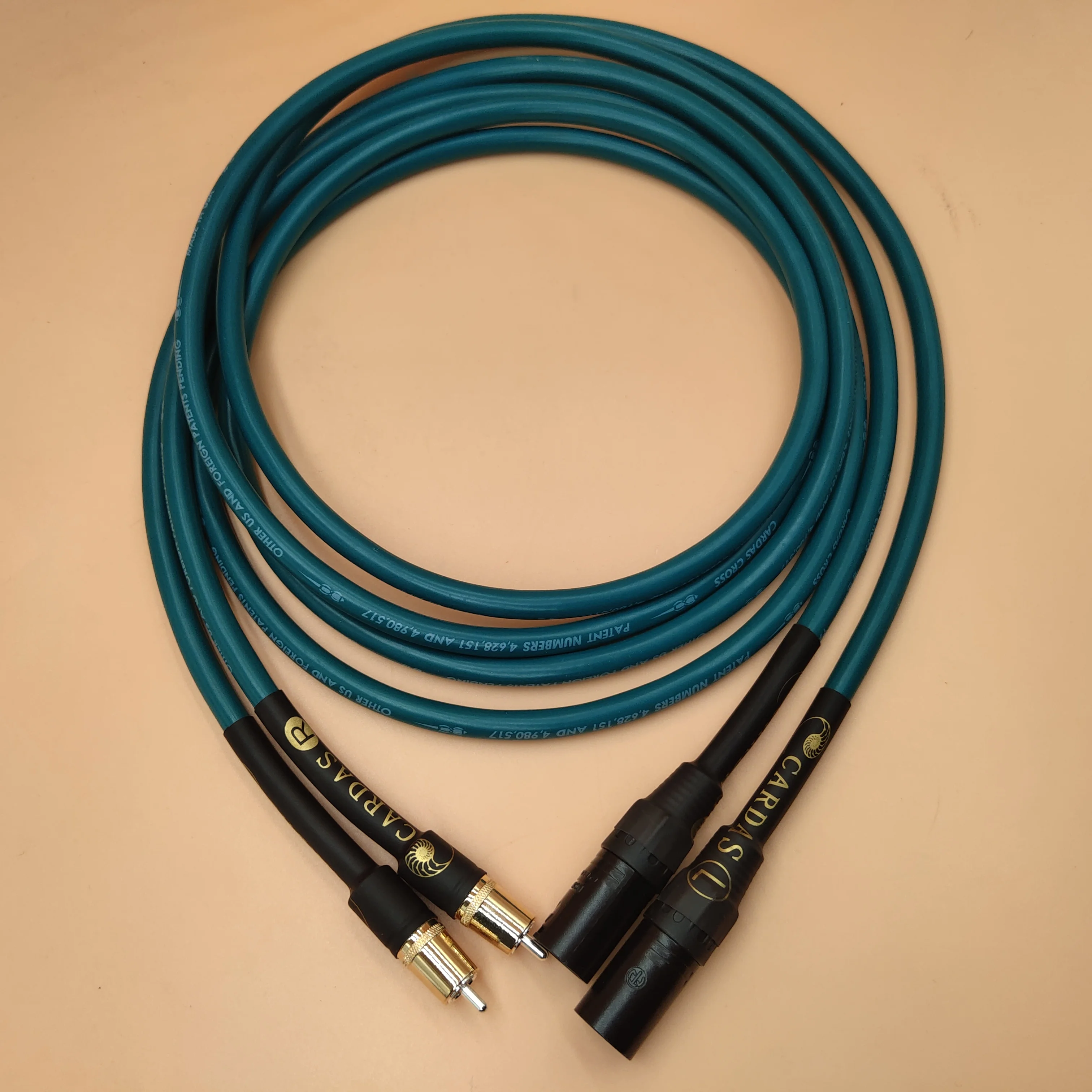 1  Cardas RCA-XLR 뷱 ÷ HiFi  ̺ OCC +   ũν  ȣ  ̺