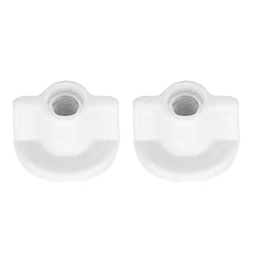 

Fixed Replacement Rear Nut 2.5cm 2PCS Back Nut Fixed Replacement For 6mm Screws Plastic Screw Toilet Lid Bottom