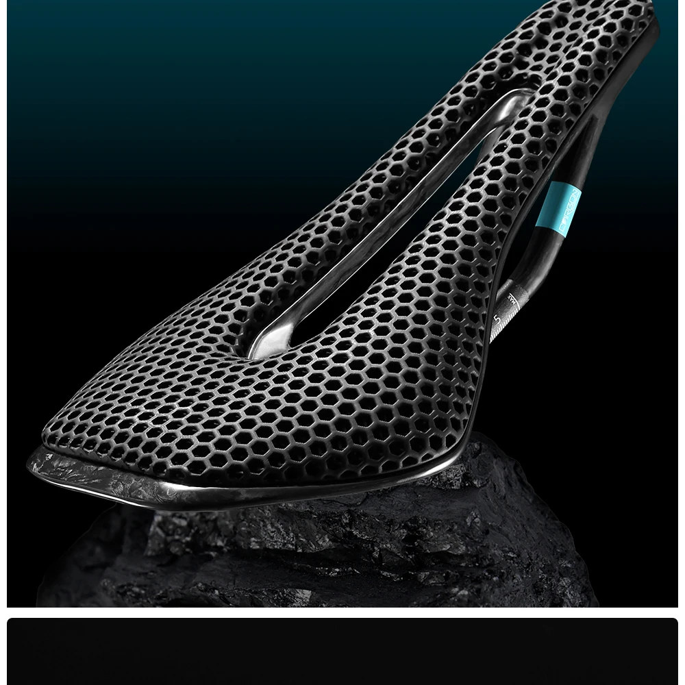 RYET 3D-gedruckter Vollcarbon-Fahrradsattel 245 mm * 135/145/155 mm Fahrradsattel für MTB Gravel Rennradsitz Fahrradteile – Detail 23