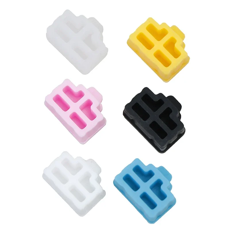 10개/세트 이더넷 허브 포트 RJ45 방진 커버 캡 보호 플러그 RJ45 먼지 플러그 노트북/컴퓨터/라우터 RJ45 커넥터용