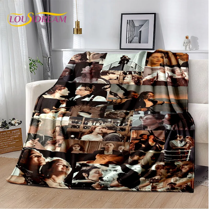 MovieTitanicPoster3DPrintBlanketSoftThrowBlanketforHome
