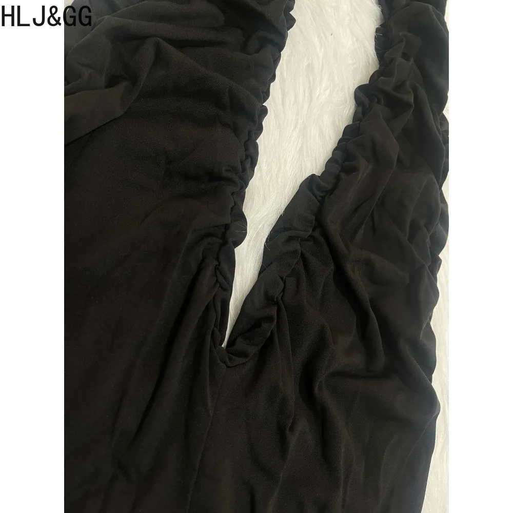 HLJ&GG Autumn Casual Sporty Tracksuits Women O Neck Long Sleeve Top And Skinny Pants Two Piece Sets Female Matching 2pcs Outfits