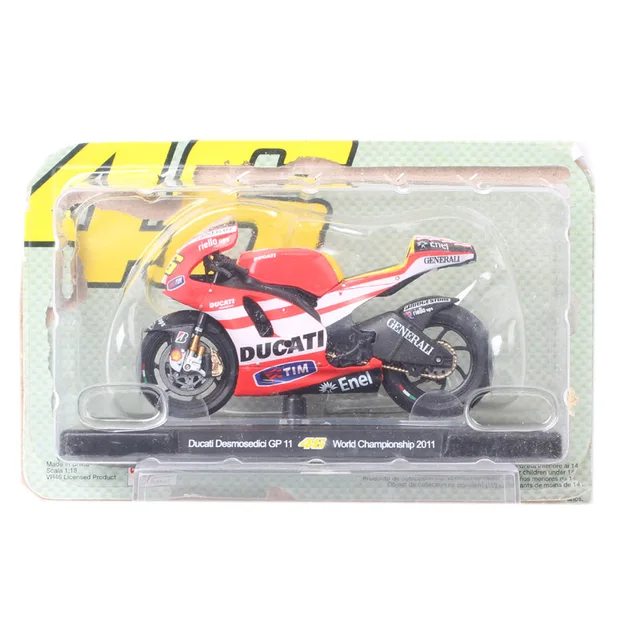 1/18 Scale Ducati Desmosedici GP11 World Championship 2011 GP Racing Motorcycle 3 1/18 Scale Ducati Desmosedici GP11 World Championship 2011 GP Racing Motorcycle 3