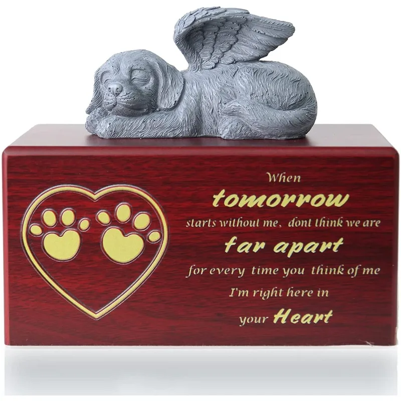 

Creative Pet Urn for Dogs and Cats, Wooden Urns Products, Available from Stock, Urns for Ashes, Funeral Memento