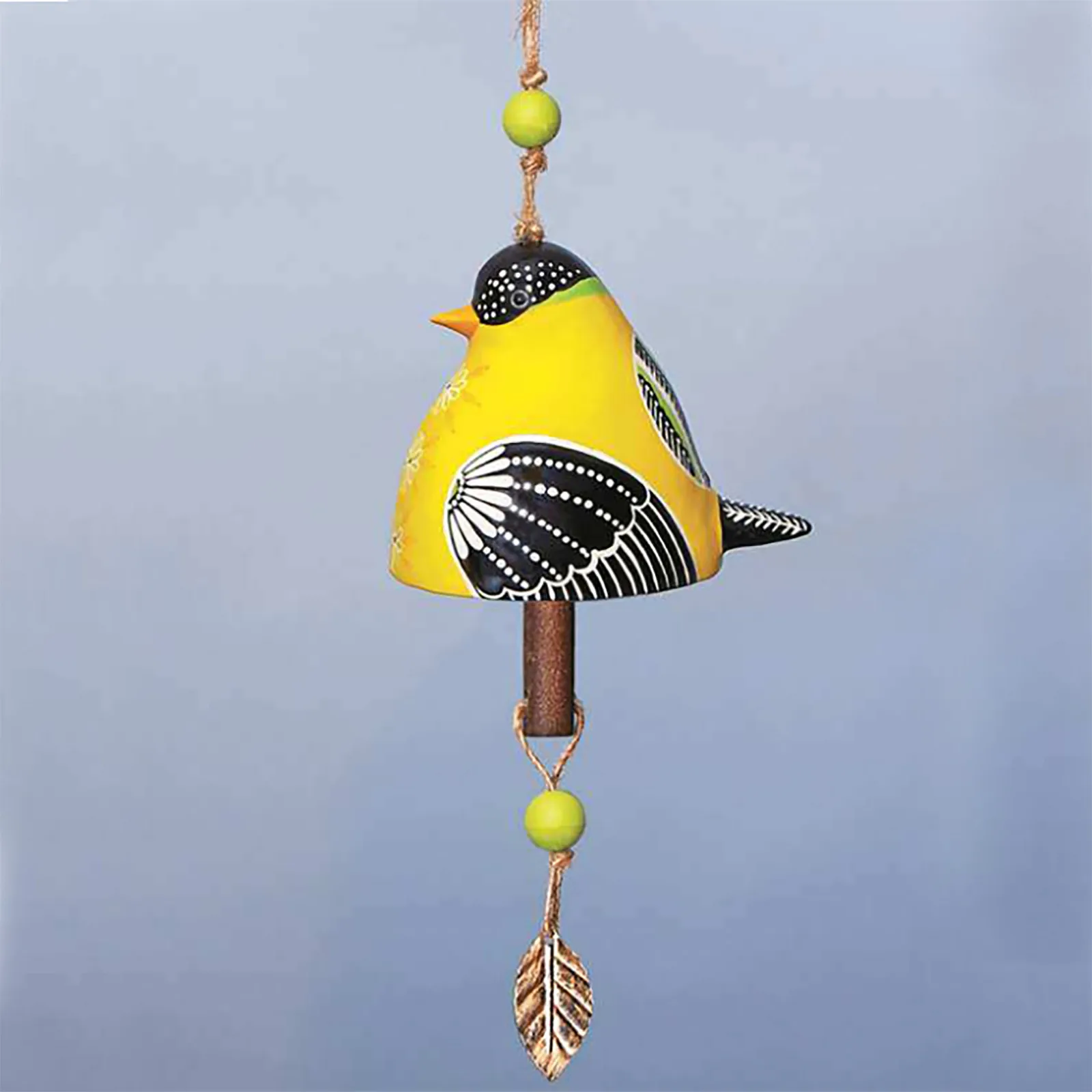 Carillon éolien en forme d'oiseau, pour porte, fenêtre murale, sonnette  suspendue, ornements Vintage, décoration de la maison, artisanat