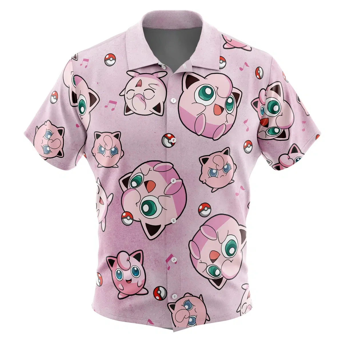 Knuckle's Sonic The Hedgehog Button UpHawaiian ShirtFashion Trend Breathable Loose Versatile Casual Sports Summer Men 3