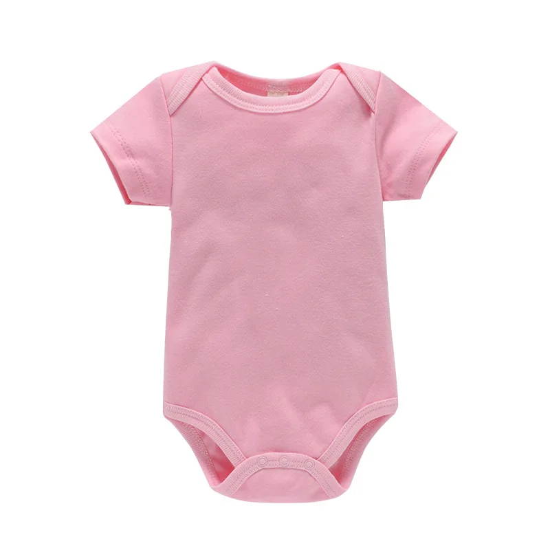 7 Colors Baby Girls Solid Onesies Bodysuits For Boys baby bodysuit