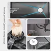 Stainless Steel Waterfall Kitchen Sink Embossed Digital display Multifunctional Large Single Slot Dishwashing Basin 5