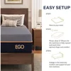 12 Inch Queen Mattress, Copper Gel Cooling Memory Foam Mattress for Back Pain Relief,Therapeutic Double Matress Bed in a Box 5