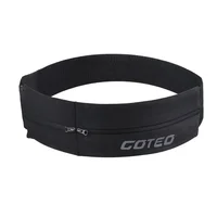 Reflective Elastic Waistband Sport Bag Double Zipper Pocket Running Gym Yoga Waist Belt Pack Phone Waist Wallet Bag 1