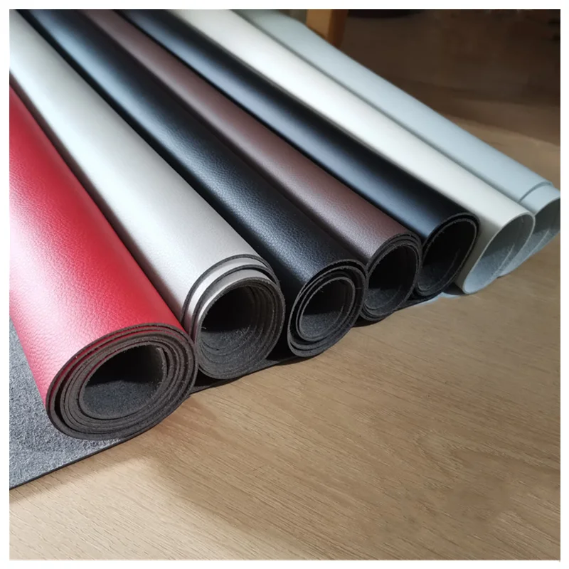 1mm Napa Microfiber Leather DIY For Car Seats And Sofa Repair Mat 50x135cm Napa Pattern